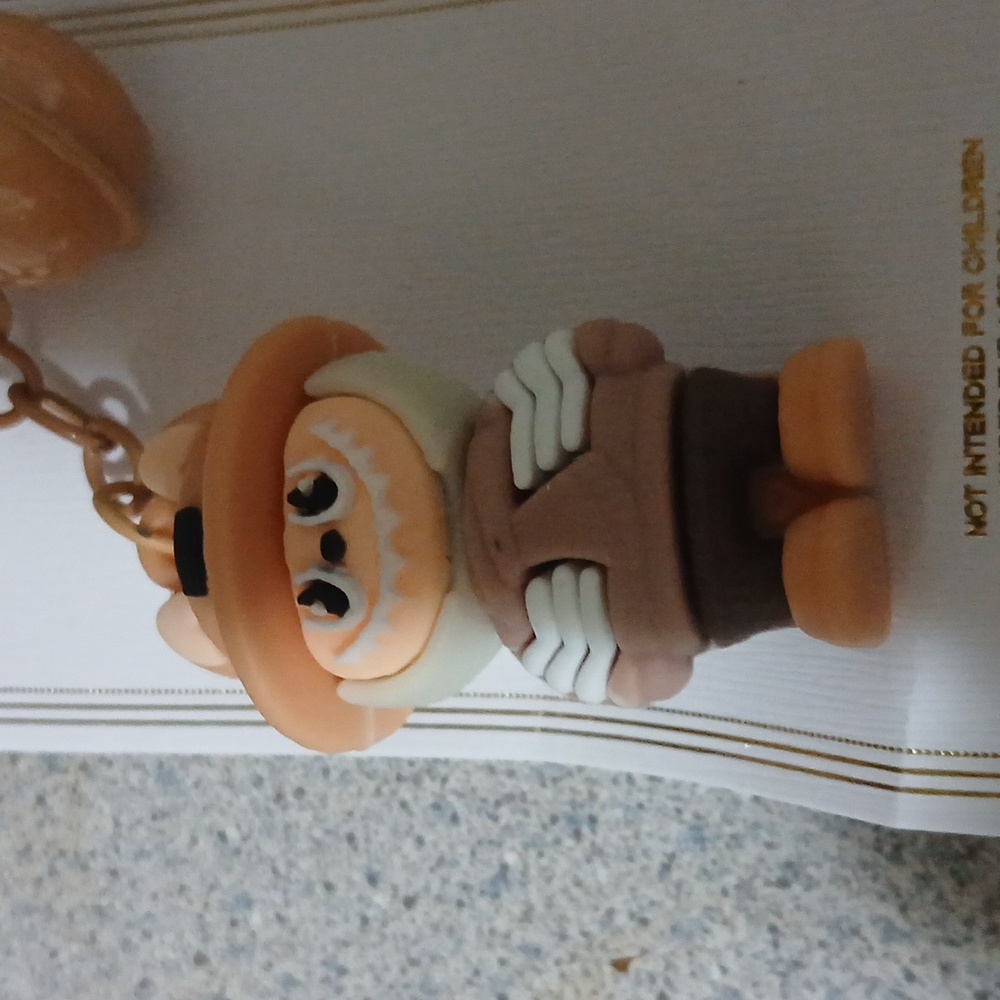 MONSTER KEYCHAIN/BAG CHARM W/BELL - Picture 3 of 4